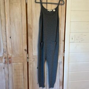 Naked cashmere romper worn twice. EUC gray size small.